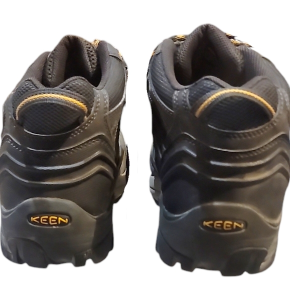 KEEN Men’s Lansing Mid Waterproof Steel Toe Work Boots SIZE 13D - Picture 4 of 7